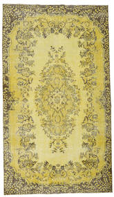 Colored Vintage Rug 172X305 Authentic
 Modern Handknotted Yellow/Olive Green (Wool, Turkey)