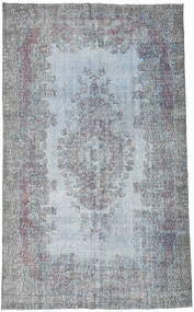 Colored Vintage Teppe 182X297 Ekte Moderne Håndknyttet Lys Blå/Lys Grå (Ull, Tyrkia)