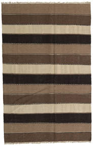 Kilim Tapete 128X197 Oriental Tecidos À Mão Castanho/Castanho Claro/Preto (Lã, Pérsia/Irão)