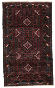 Baluch 러그 112X190 정품
 오리엔탈 수제 다크 브라운/다크 레드 (울, 아프가니스탄)