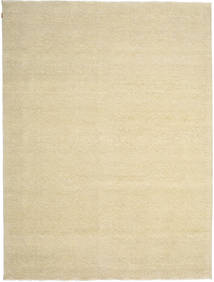 Himalaya Bambu Seda Tapete 271X362 Moderno Feito A Mão Amarelo/Bege/Bege Escuro Grande ( Índia)