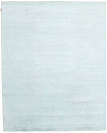 Himalaya Bambú De Seda Alfombra 237X293 Moderna Hecha A Mano Azul Claro/Beige ( India)