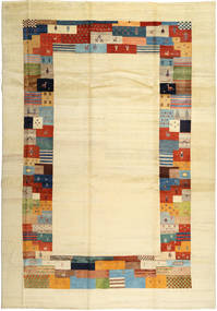 Lori Baft Persa Tapete 277X401 Moderno Feito A Mão Bege/Amarelo Grande (Lã, Pérsia/Irão)