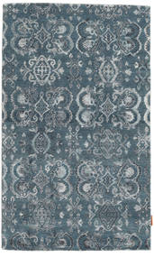 Himalaya Bamboo Silk Rug 93X145 Authentic
 Modern Handknotted Light Grey/Blue ( India)