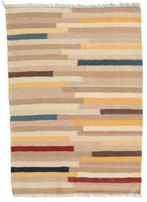 Kelim Teppe 78X120 Ekte Orientalsk Håndvevd Lysbrun/Brun (Ull, Persia/Iran)