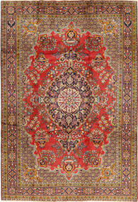 Golpayegan Teppich 218X318 Echter Orientalischer Handgeknüpfter Rost/Rot/Braun (Wolle, Persien/Iran)