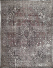 Colored Vintage Szőnyeg 290X376 Modern Csomózású Világosszürke/Sötétszürke/Sötétbarna Nagy (Gyapjú, Pakisztán
)