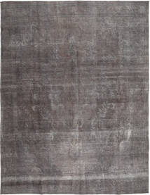 Colored Vintage Vloerkleed 280X370 Echt Modern Handgeknoopt Donkerbruin/Bruin/Donkergrijs Groot (Wol, Pakistan)