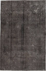 Obojeni Vintage Sag 162X250 Autentični
 Moderni Ručno Uzlan Crna/Smeđa (Vuna, Pakistan)