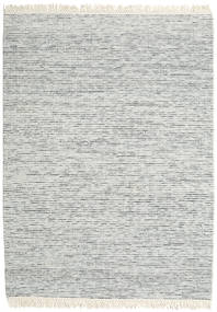 Medium Drop - Gris Mix Tapis 210X290 Moderne Tissé À La Main Gris Clair/Blanc/Crème (Laine, Inde)