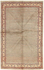 Sarouk Mir Rug 127X200 Authentic
 Oriental Handknotted Light Brown/Dark Brown (Wool, Persia/Iran)