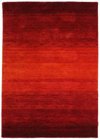 Gabbeh Rainbow - Vermelho Tapete 140X200 Moderno Castanho Alaranjado/Vermelho Escuro (Lã, Índia)