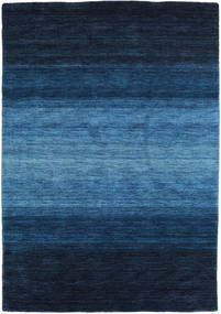 Gabbeh Rainbow - Blue Rug 140X200 Modern Dark Blue/Blue (Wool, India)