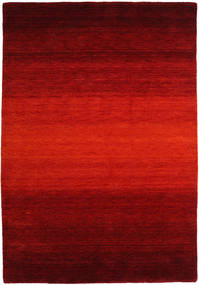 Gabbeh Rainbow - Red Rug 160X230 Modern Dark Red/Rust Red (Wool, India)