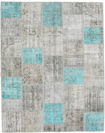Patchwork Rug 200X253 Authentic
 Modern Handknotted Light Grey (Wool, Turkey)