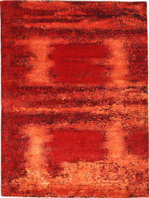 Roma Modern Collection Rug 174X244 Authentic
 Modern Handknotted Rust Red/Orange ( India)