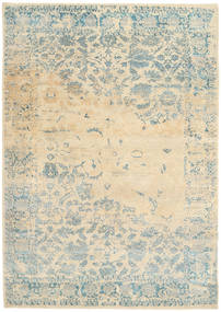 Roma Moderne Collection Tapis 203X293 Moderne Fait Main Beige/Gris Clair ( Inde)