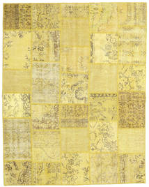Patchwork Alfombra 197X251 Moderna Hecha A Mano Amarillo (Lana, Turquía)