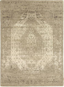 Roma Modern Collection Szőnyeg 171X239 Modern Csomózású Világosbarna/Olívazöld ( India)