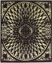 Roma Modern Collection Rug 249X302 Authentic
 Modern Handknotted Dark Brown/Yellow ( India)