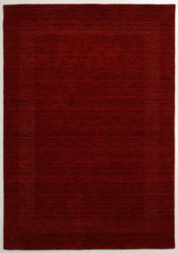 Handloom Gabba - Rouge Tapis 160X230 Moderne Rouge Foncé (Laine, Inde)