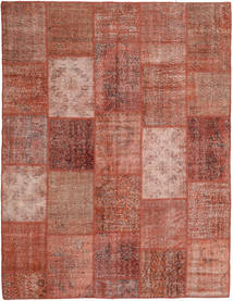 Patchwork Alfombra 197X254 Moderna Hecha A Mano Marrón/Rosa Claro (Lana, Turquía)