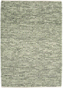 Big Drop - Verde Mix Tapete 140X200 Moderno Tecidos À Mão Verde Azeitona/Bege (Lã, Índia)