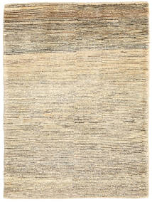 Gabbeh Persisch Teppich
 81X109 Echter Moderner Handgeknüpfter Beige/Hellbraun (Wolle, Persien/Iran)