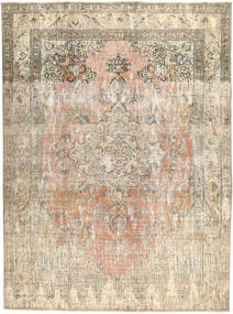 Colored Vintage Teppe 245X330 Ekte Moderne Håndknyttet Lysbrun/Beige (Ull, Persia/Iran)