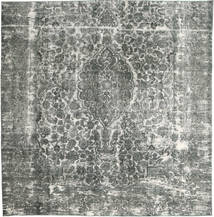 Colored Vintage Matta 304X305 Äkta Modern Handknuten Kvadratisk Mörkgrå/Ljusgrå Stor (Ull, Persien/Iran)