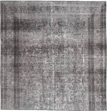 Colored Vintage Covor 290X300 Modern Lucrat Manual Pătrat Gri Închis/Gri Deschis Mare (Lână, Persia/Iran)