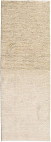 Gabbeh Persia Alfombra 70X195 Moderna Hecha A Mano Beige/Gris Claro (Lana, Persia/Irán)
