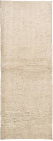 Gabbeh Persia Alfombra 75X200 Moderna Hecha A Mano Beige/Gris Claro (Lana, Persia/Irán)