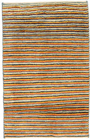 Gabbeh Persisch Teppich
 74X119 Echter Moderner Handgeknüpfter Hellbraun/Schwartz (Wolle, Persien/Iran)