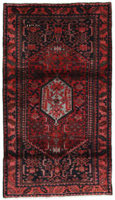 Hamadan Tappeto 107X190 Orientale Fatto A Mano Rosso Scuro (Lana, Persia/Iran)