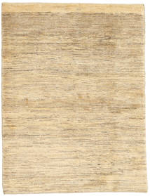 Gabbeh Persisch Teppich
 107X136 Echter Moderner Handgeknüpfter Beige/Dunkel Beige (Wolle, Persien/Iran)