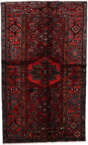 Hamadan Tapis 130X214 D'orient Fait Main Marron Foncé/Rouge Foncé (Laine, Perse/Iran)