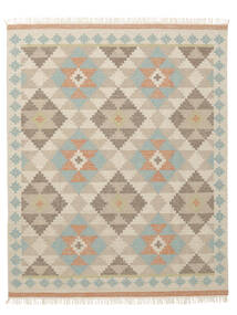 Summer Kelim Tæppe 240X340 Ægte Moderne Håndvævet Beige/Mørk Beige/Lysegrå (Uld, Indien)