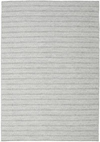 Κιλίμ Long Stitch - Γκρι Χαλι 240X340 Σύγχρονα Χειροποίητη Ύφανση Ανοιχτό Γκρι/Μπεζ (Μαλλί, Ινδικά)