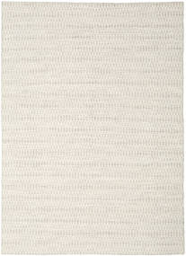 Kilim Long Stitch - Beige Tapis 210X290 Moderne Tissé À La Main Gris Clair/Beige (Laine, Inde)
