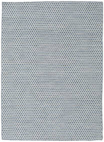 Kelim Honey Comb - Blå matta CVD18749