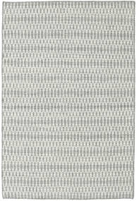 Kilim Long Stitch - Gris Tapis 120X180 Moderne Tissé À La Main Gris Clair/Beige (Laine, Inde)