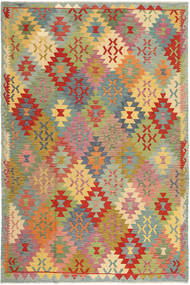 Kilim Afghan Old style carpet AXVZX5483