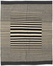 Kilim Modern Rug 160X196 Authentic
 Modern Handknotted Black/Dark Grey (Wool, Afghanistan)