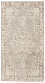 Colored Vintage Tappeto 115X218 Moderno Fatto A Mano Grigio Chiaro/Marrone Chiaro (Lana, Turchia)