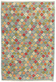 Kilim Afghan Old style carpet AXVZX5725