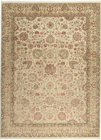 Tabriz Royal 러그 267X362 정품
 오리엔탈 수제 라이트 브라운/다크 베이지 대형 ( 인도)