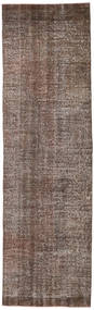Colored Vintage 러그 81X276 정품
 모던 수제 복도용 러너
 라이트 브라운/다크 브라운/브라운 (울, 터키)