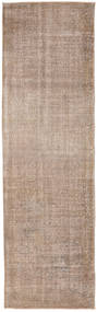 Colored Vintage 러그 76X256 정품
 모던 수제 복도용 러너
 라이트 브라운/라이트 그레이 (울, 터키)