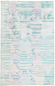 Handtufted Teppe 150X234 Moderne Beige/Hvit/Creme/Lys Blå (Ull, India)
